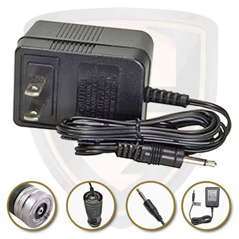 charger for flashlight stun gun.